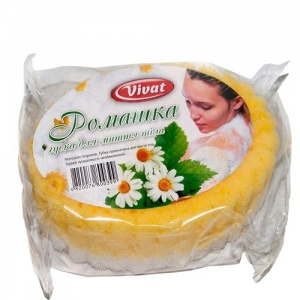 Мочалка "Ромашка"бол. (60 шт.) (шт.)